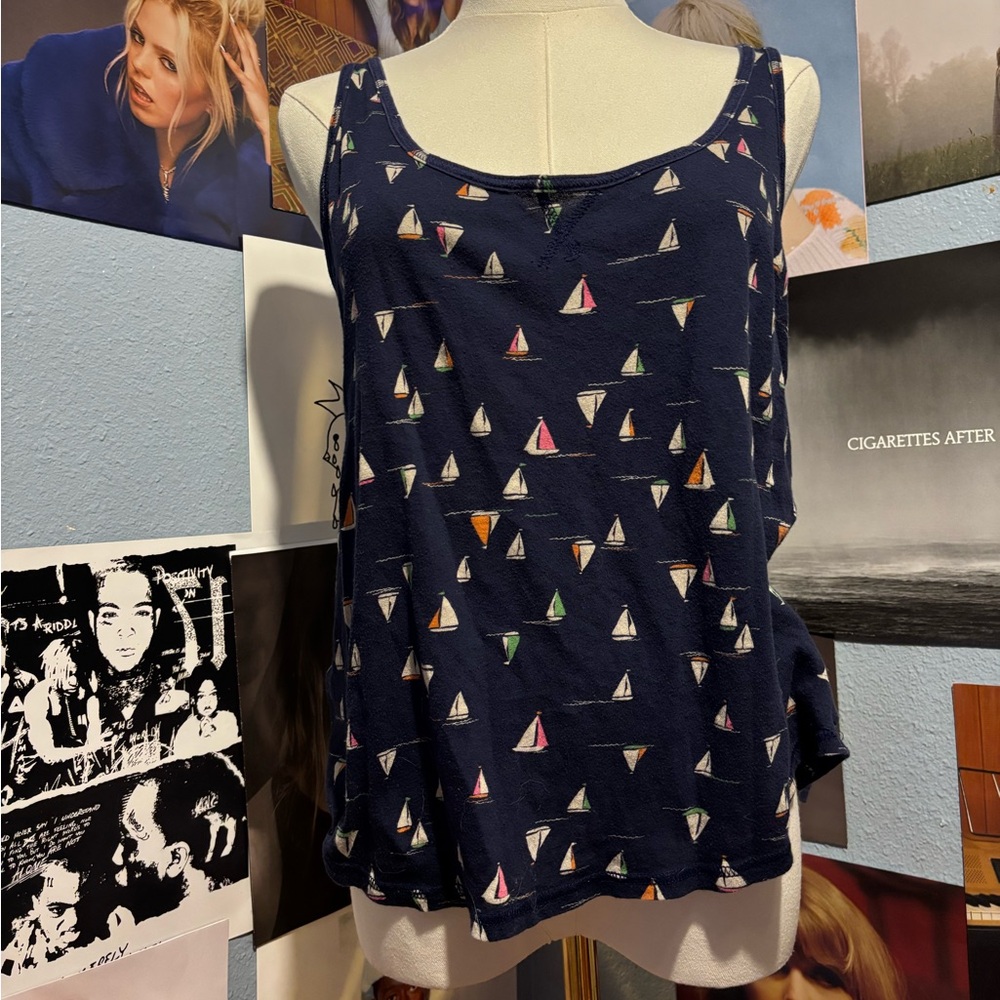 SO Sailboat Tank Top